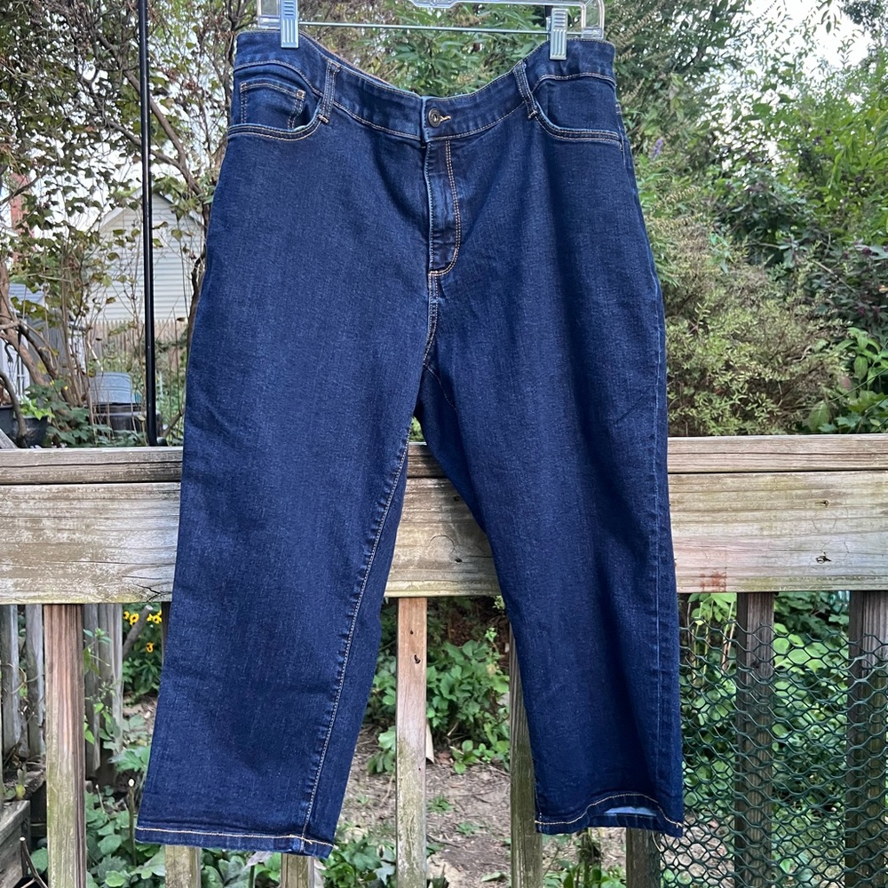 St. John’s Bay Denim Capri Size 22W Preowned Classic Jean
